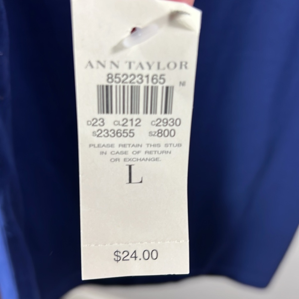 NWT Ann Taylor Sleeveless Tee - Women’s L - Picture 3 of 5